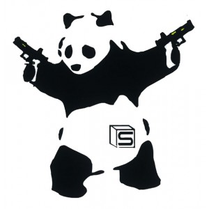 SAI Panda Sticker